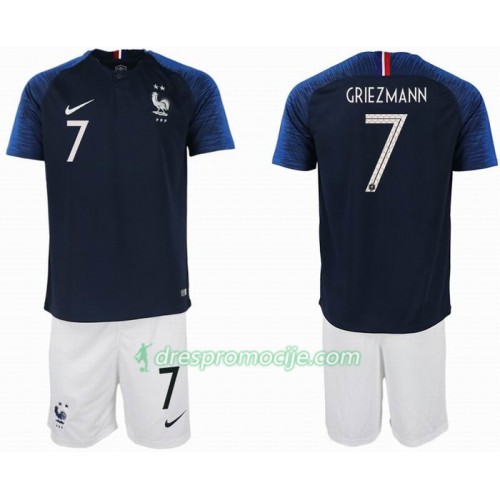 Francuska Dres GRIEZMANN 7 2 star Dječji Domaći Svjetsko prvenstvo 2018 Francuska Dres GRIEZMANN 7 2 star Dječji Domaći Svjetsko prvenstvo 2018